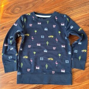 Navy Blue Kids Sweatshirt